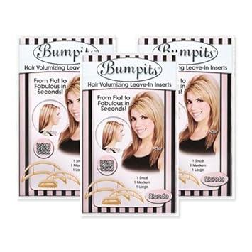 Amazon Com Buy 1 Get 2 Free Bump It Up Hair Volumizing Inserts