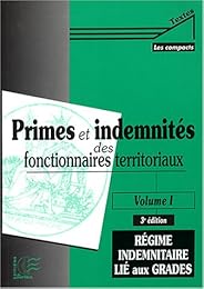 Primes et indemnités des fonctionnaires territoriaux