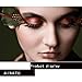 AINATU 3D Environmental Extensional Self-adhesion Eyelashes, Reusable and Easy to Apply Natural Long Fake Eyelashes Handmade Thick False Eyelashes Black