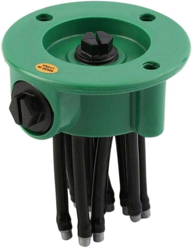360 Degree Garden Sprinkler for Small Areas Adjustable Lawn & Garden Sprinklers Automatic Multi-Head Sprinkler System Rotary Sprinklers Lawn Grass Sprayer for Plants, Greenhouse, Lawn, Garden, Yard : Garden & Outdoor