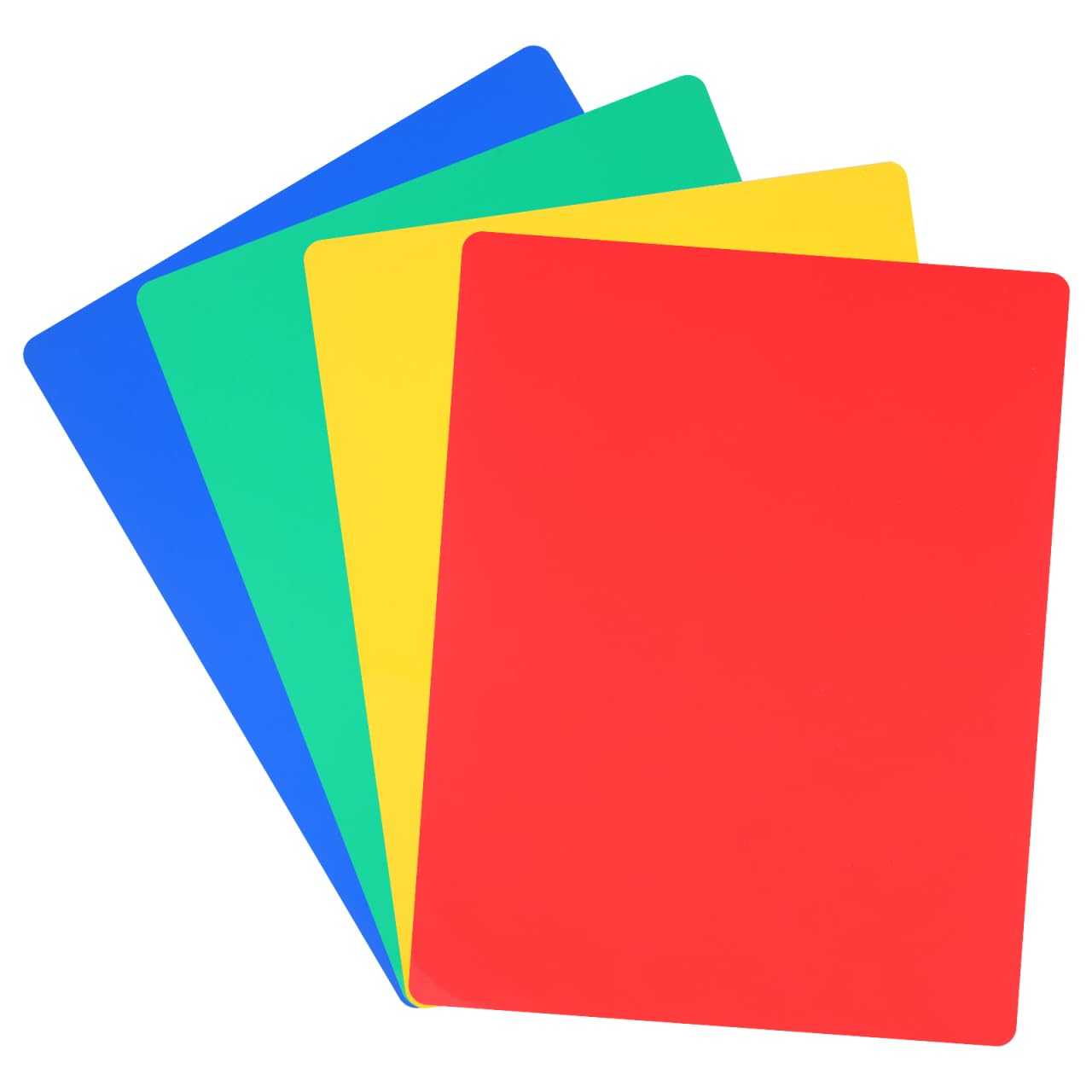 Plasticine Pads for Kids - 4Pcs Colorful Plastic Mats for Crafting and Clay Play Ideal for DIY Projects and Keeping Your Table Clean