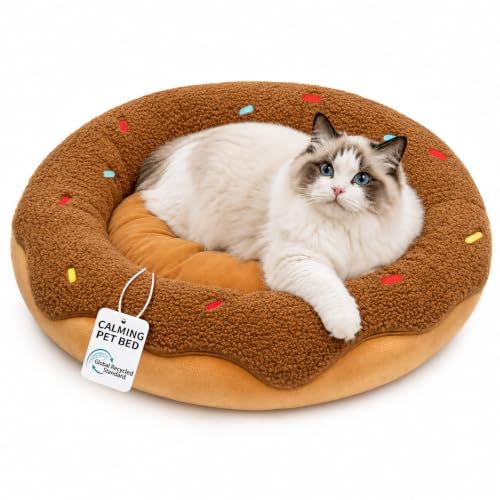 Mellownido Donut Calming Cat Bed