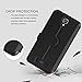 IVSO BLU Vivo XL 2 Case - [View Window] [Stand View] [Full Range Protection] Ultra-thin Super Magic Folio Stand Case for BLU Vivo XL 2 / BLU Vivo XL2 Phone(Black)