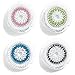 Sikason 4 Pack Sensitive Deep Pore Acne Radiance Brush Head Replacement Compatible with Mia Mia2 Mia3 Aria Mia Fit Smart Profile and Alpha Fit Facial Cleansing System