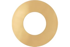 THE CAN CONVERTER - Ceiling Medallion, Flat Round, Goof Plate, for, Hanging Light Fixture, Pendant Lights, Recessed Can Light