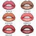Jenner Birthday Edition - 6PCS Women Long Lasting Lip Gloss Beauty Glaze Matte Liquid Lipstick Makeup Tool Set