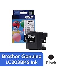 Paquete de cartuchos de tinta para impresora LC2033PKS, Negro