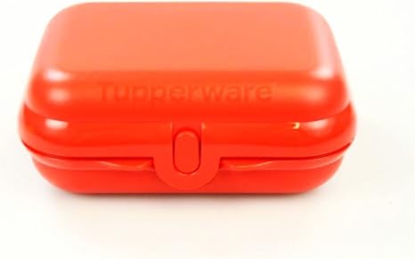 TUPPERWARE Caja Cofre Sandwich rojo: Amazon.es: Hogar