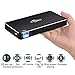 Mobile Pico Video Projector Portable Mini Pocket Size for iPhone and Android,HD Home Theater Cinema Projector with1080P HDMI USB Bluetooth Wifi TF Card