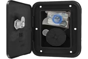 VALTERRA A01-2002BKVP Universal Gravity Inlet Hatch - Black (Carded)