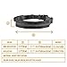 OneTigris Tactical Dog Collar with Handle and UTX-duraflex Buckles Adjustable Nylon Collar Fit Medium to Large Dog with 17'' - 24.2'' Neck Girth (Tan)