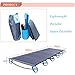 Folding Camping Cot Moisture-proof Camp Cot Ultralight Portable Aluminum Alloy Picnic Off Ground Folding Bed