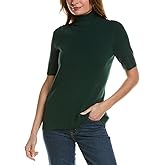 Anne Klein Womens Half Sleeve Turtleneck