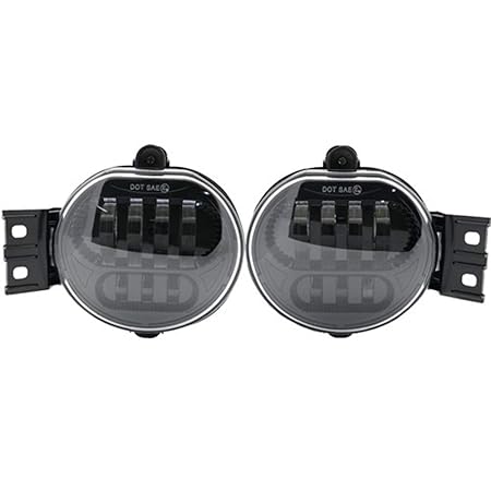 AIJICHE Nebelscheinwerfer 1500 2002-2008-Gültig für Nebelscheinwerfer Dodge Ram 2500/3500 2003-2009,Black