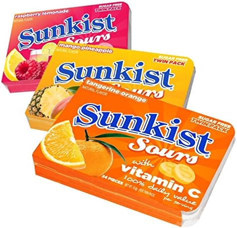 Sunkist Sours 3 Flavor Variety Pack
