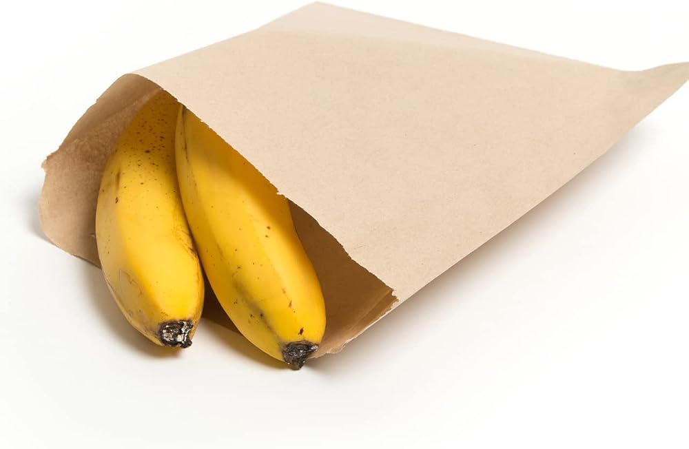 Sabco 100 Kraft Brown Paper Bags 7x7 Ideal For Food Groceries Sandwiches