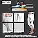 DRSKIN Men’s 3/4 Compression Pants Tights Leggings Shorts Sports Baselayer Running Workout Active (Packs of 1, 2, or 3 Deals) (WG806, M)