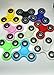 Fidget Hand Spinners 50 PC Color Bundle Bulk EDC Tri-Spinner Desk Toy Stress Anxiety Relief ADHD Student Relax Therapy Pack Combo Wholesale Green Red Black White Blue Yellow Glow Pink Glow Sky Blue