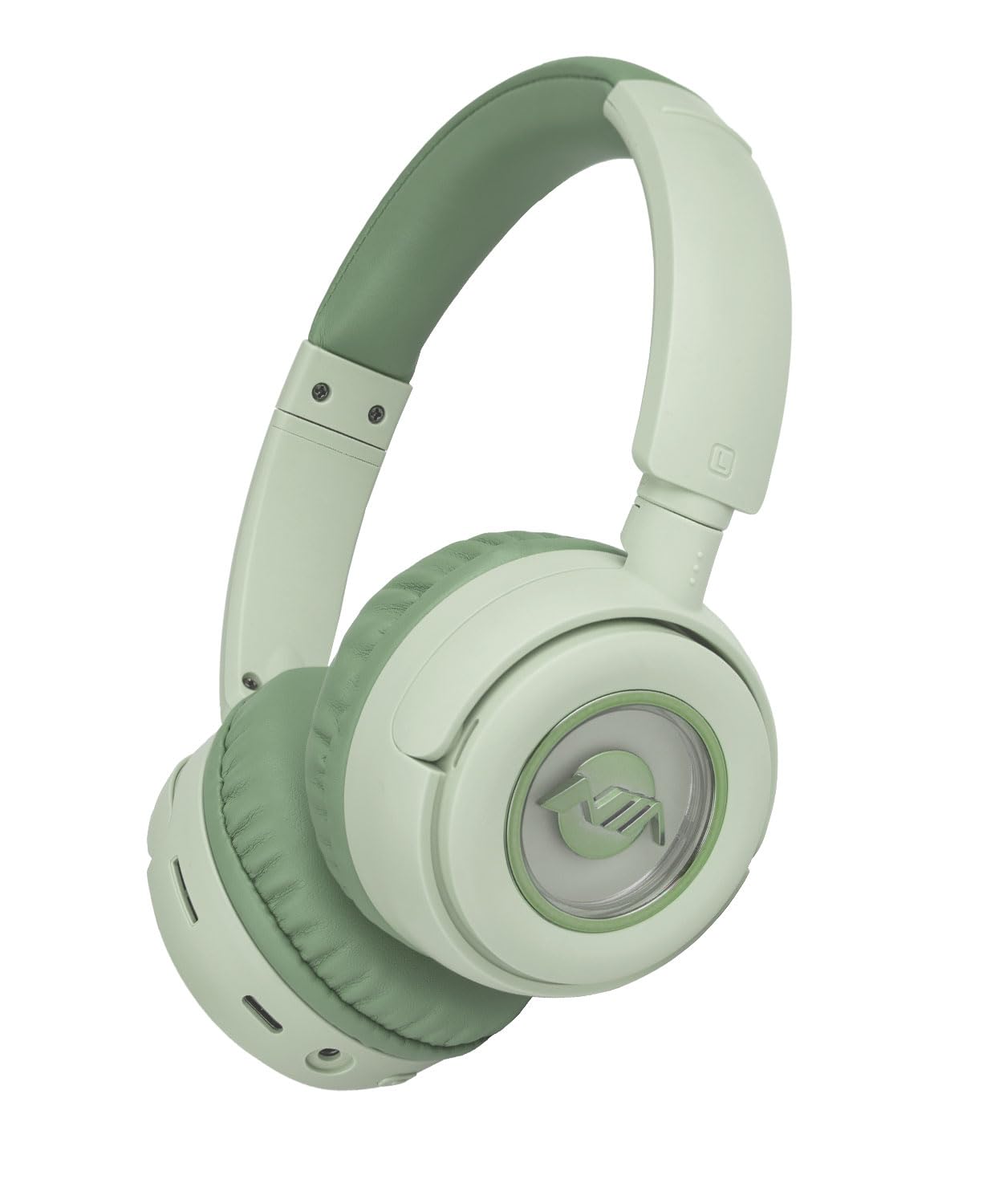 XuanGui Wireless Bluetooth Headphones On Ear, Hi-Fi Stereo Wireless Headphones with Microphone, 20H Playtime, Lightweight and Comfortable Design, for Home Travel (Green)