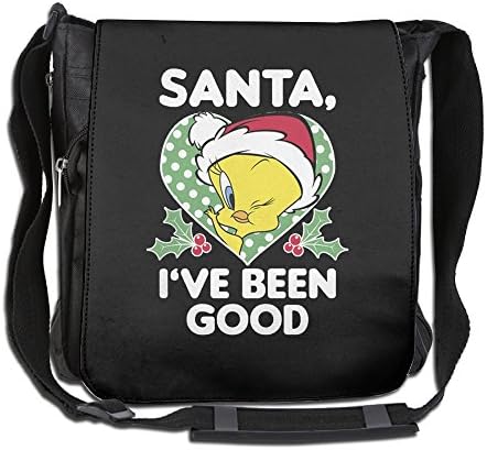 Christmas Tweety Bird Santa Casual Shoulder Bags Messenger Crossbody Bag