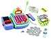 Pretend Play Electronic Cash Register Toy Realistic Actions & Sounds Green
