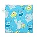 Bumkins Disney Baby Reusable Snack Bag Large, Monsters Inc. Blue