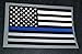 SassyStickers Subdued US Flag Reflective Decal with Thin Blue Line 4