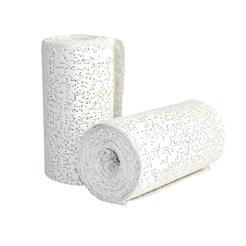 8x Gipsbinden zum Basteln - Großpackung a 10 cm x 300 cm (=24 Meter/ 2,4m²) von Tapefactory24 - Gipsbinde für Babybauch… – Bild 3
