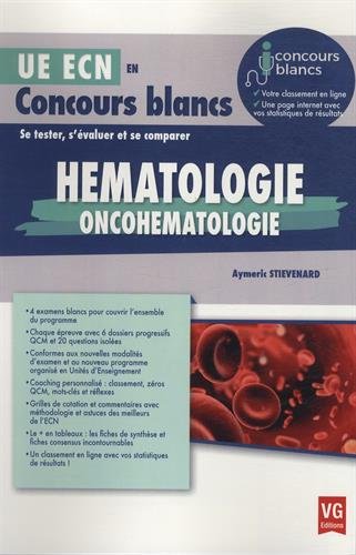 Hématologie, oncohématologie