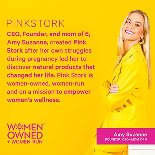 Pink Stork Lactation Support Tea Organic Herbal Mint Nursing Tea for