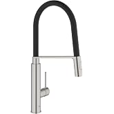 GROHE 31492DC0 Concetto Semi-Pro Kitchen Faucet with Pull-Out Sprayer Supersteel (Stainless Steel)