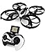 TOZO Q2020 Drone RC Mini Quadcopter Altitude Hold Height Headless RTF 3D 6-Axis Gyro 4CH 2.4Ghz Helicopter Steady Super Easy Fly for Training [Black]