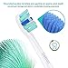Replacement Toothbrush Heads for Philips Sonicare 2 Series Plaque Control, HX6211, fit ProtectiveClean, DiamondClean, Gum Health, HealthyWhite, HX9028 Brush Head by DeBizz
