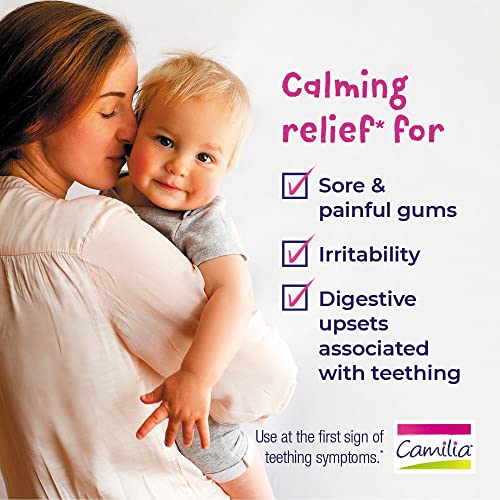 Boiron Camilia Teething Drops for Daytime and Nighttime Relief of