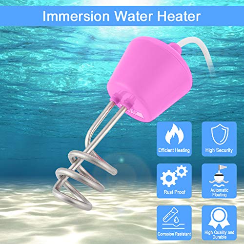 2 Meter Immersion Water Heater, Haofy 110V Stainless Steel Spiral