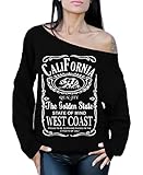 Awkwardstyles California West Coast Off The Shoulder Oversized Slouchy Sweater
