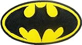 Batman Hero Cartoon Patches 8.5x4 Cm Logo Iron on / Sew on Patch