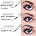 Eyebrow Tattoo Pen, Waterproof brow Ink Gel Tint Four Tips, Long Lasting Hair-Like eybrow best eyebrow filler Microblading 3D Fork Tip - Pack of 1, Dark Grey