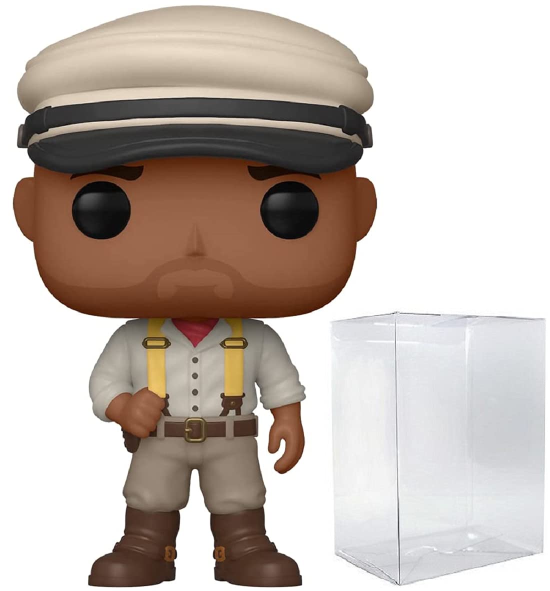 Frank The Rock Pop #971 Disney: Jungle Cruise Vinyl Figure (Bundled with EcoTek Protector to Protect Display Box)