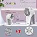 GeMoor Upgrade Rechargeable Lint 6-Blade Shaver & Adjustable Shave Height for Dual Protection Quick & Effective Fabric Shaver Pill Fuzz Remover for Clothes, Sweater, Furniture