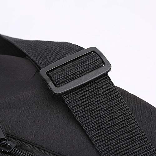 SNOWINSPRING-Yoga-Wheel-Bag-Nylon-Black-Mandala-Flower-36x14cm-Yoga-Circle-Bag-for-Yoga-Wheel-Large-Capacity