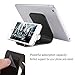 YW YUWISS Universal Micro-Suction Mobile Phone Desktop Stand Mount Holder Stander Cradle - Silver (Black)