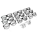 Bachelorette4Ever Set of 10 Bachelorette Party Sunglasses - Party Sunglasses for Wedding, Ceremonies & - parent (10 Pack, Black Black)