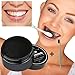 Teeth Whitening Charcoal, Kingfansion Natural Organic Activated Bamboo Toothpaste with Toothbrush