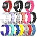 I-SMILE Silicone Bands Compatible for Fitbit Versa 2 / Fitbit Versa/Fitbit Versa Lite Bands, Replacement Wristband with Buckle for Fitbit Versa Fitness Smart Watch, 13 Colors, Large, Small