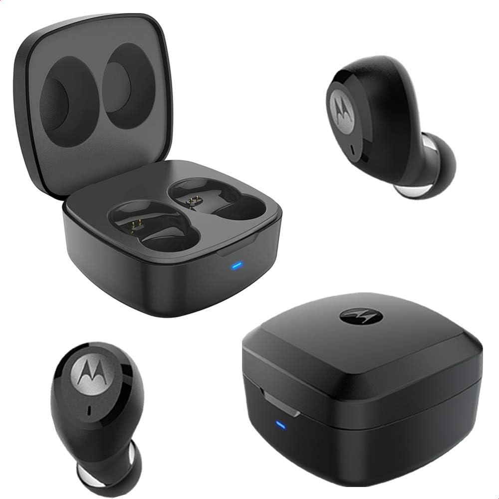Fone de ouvido motorola vervebuds 100 bluetooth estéreo resistente à água preto Outlet