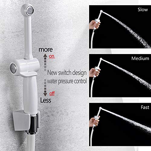 Handheld Bidet Sprayer for Toilet,SonTiy Cloth Diaper Sprayer for Toilet Muslim Shower,Jet Spray for Toilet Seat with… - Image 2