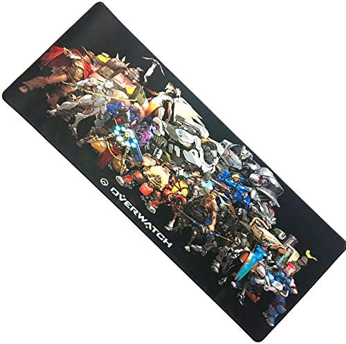 Gicon Anti-Slip Gaming Mouse Pad Extended Gaming Mouse Mat Anti-Slip Rubber Base OW Family (31.5 in x11.8 in x 0.12 in)
