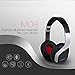 Ausdom Wireless Headphone, Black/Silver (M08 (black and silver))