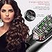 Ionic Hair Straightener Brush, CINEEN Hair Straightening Iron Brush with Fast MCH Ceramic Heating, Hair Straightening Comb with Anti-Scald, Temperature Setting, Auto Shut Off for Home and Travel…